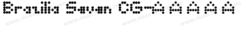 Brazilia Seven CG字体转换